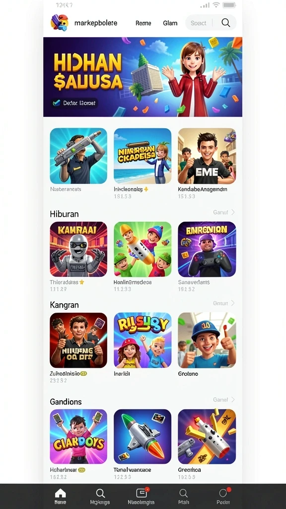 danatoto - Tampilan antarmuka yang user-friendly dan menarik.