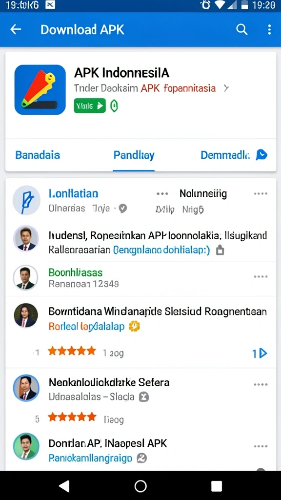 inova77 - Tampilan antarmuka yang intuitif dan menarik.