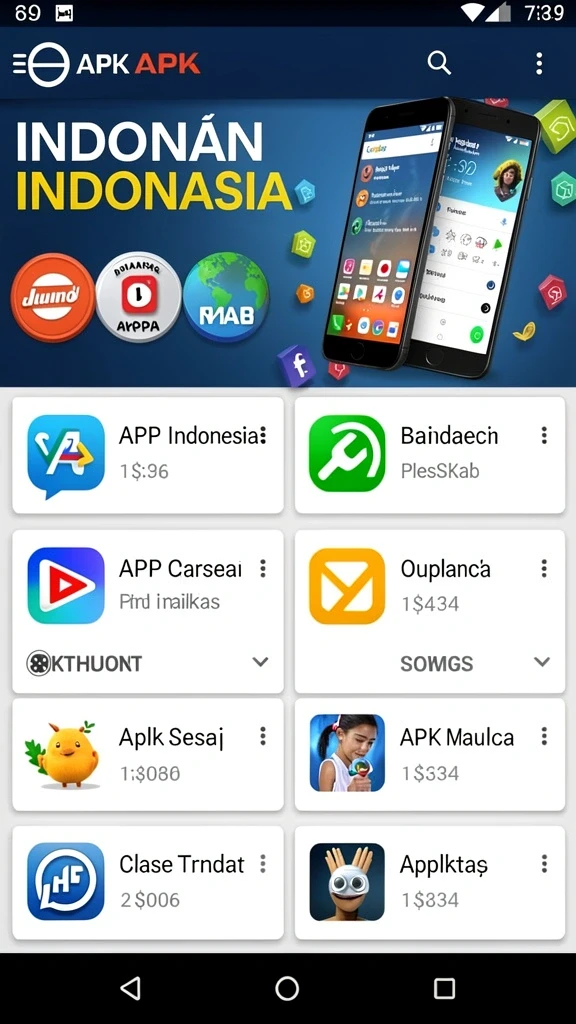 planet77 - Tampilan antarmuka yang ramah pengguna dan intuitif.