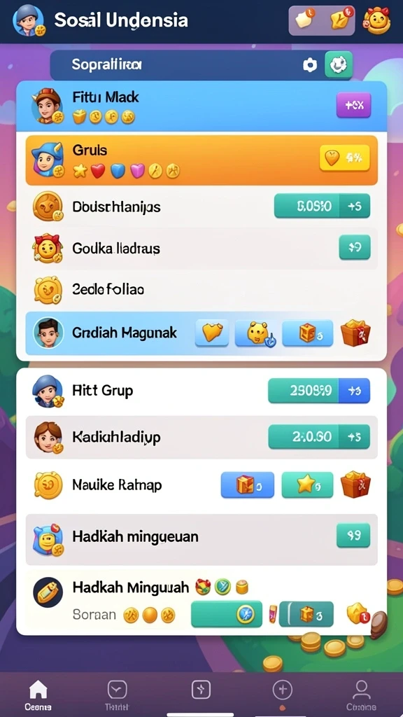 superwin777 - Tampilan layar utama dengan tema slot menarik.